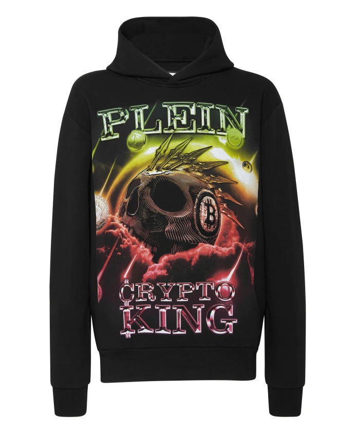 

Худи Crypto King Philipp Plein, черный