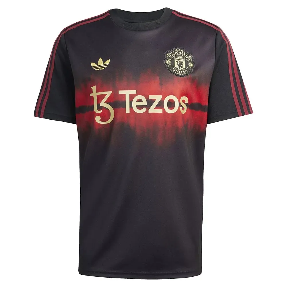 Футболка с коротким рукавом adidas Manchester United CNY, черный — фото 3
