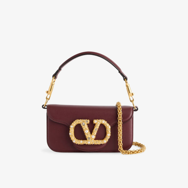 

Локò vlogo маленькая кожаная сумка через плечо Valentino Garavani, мультиколор