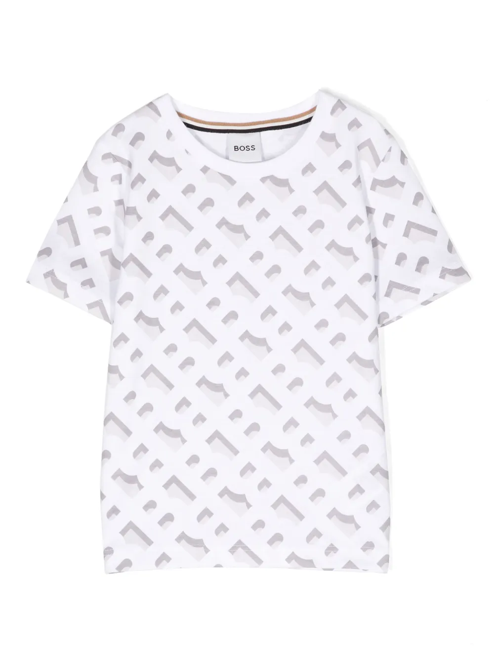 

Футболка с логотипом BOSS Kidswear, белый