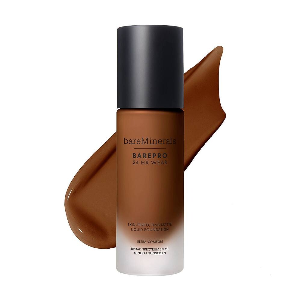 

bareMinerals BAREPRO 24HR Wear Совершенствующая кожу матовая жидкая тональная основа с минералом SPF 20 BareMinerals, цвет Deep