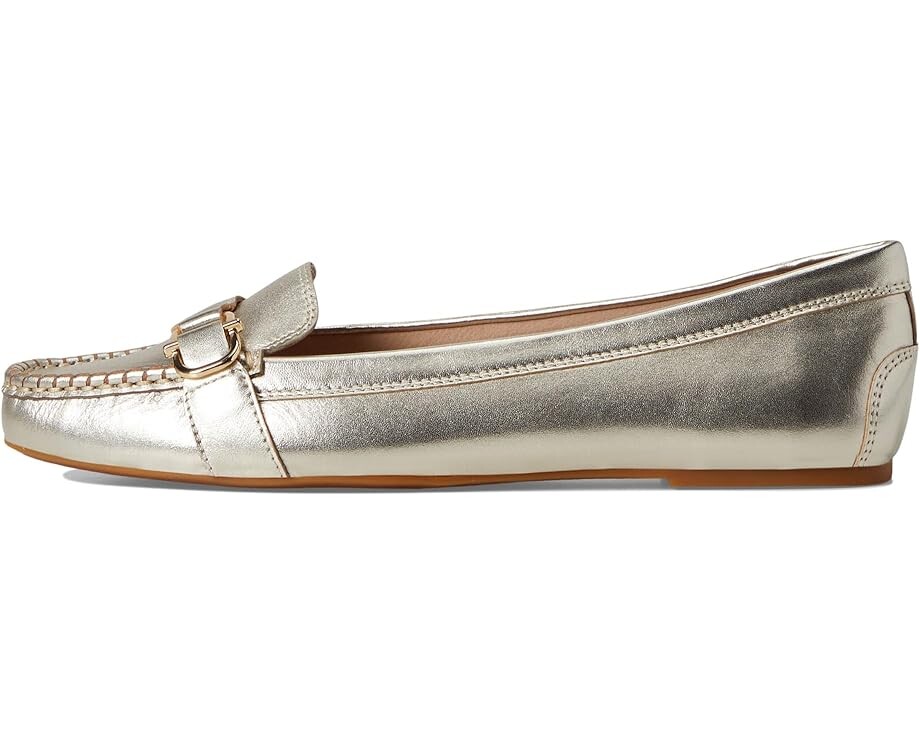 Туфли на плоской подошве Jack Rogers Hanover Hardware Moccassin - Leather, цвет Platinum — фото 4