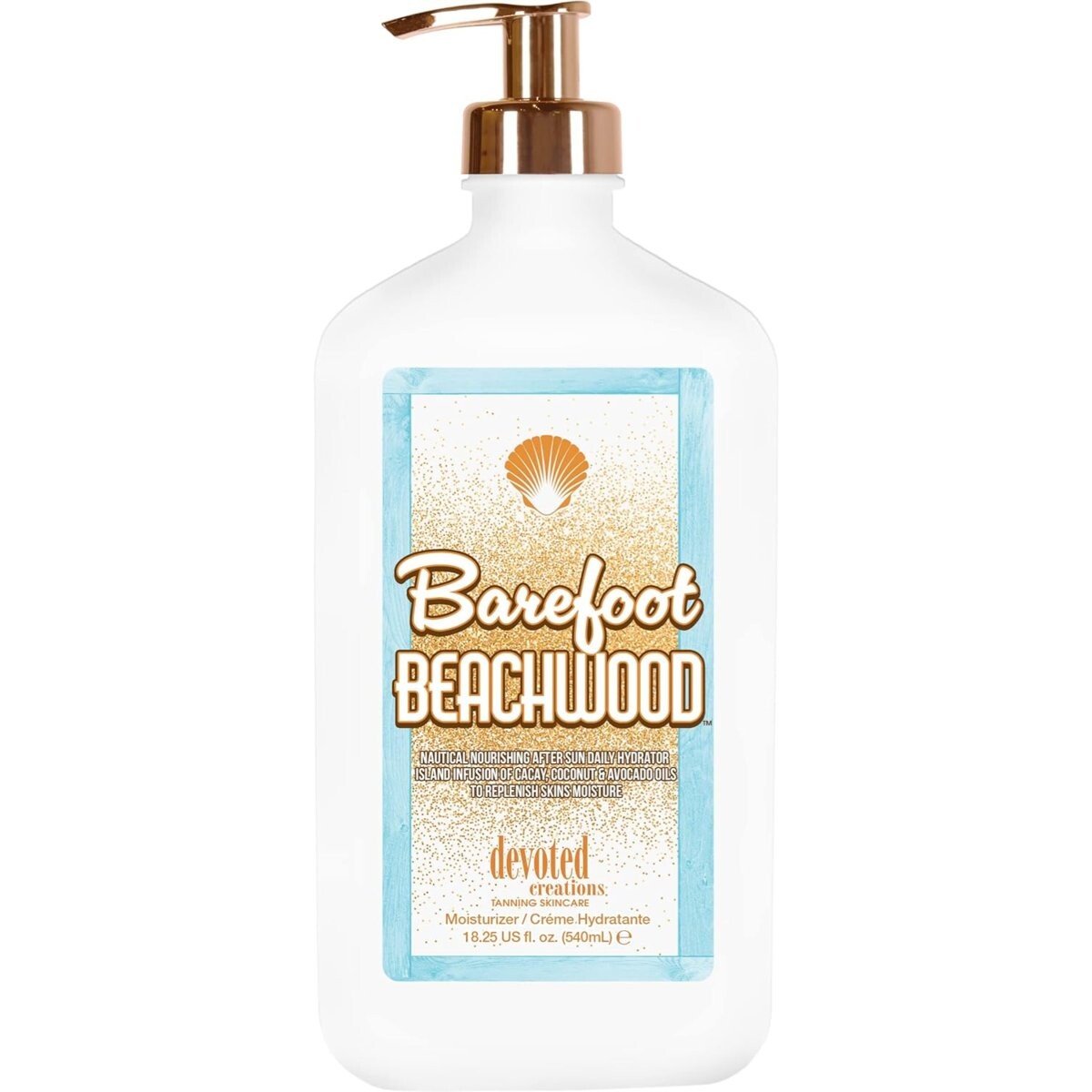 

Devoted Creations, Barefoot Beachwood, бальзам после загара, 540 мл