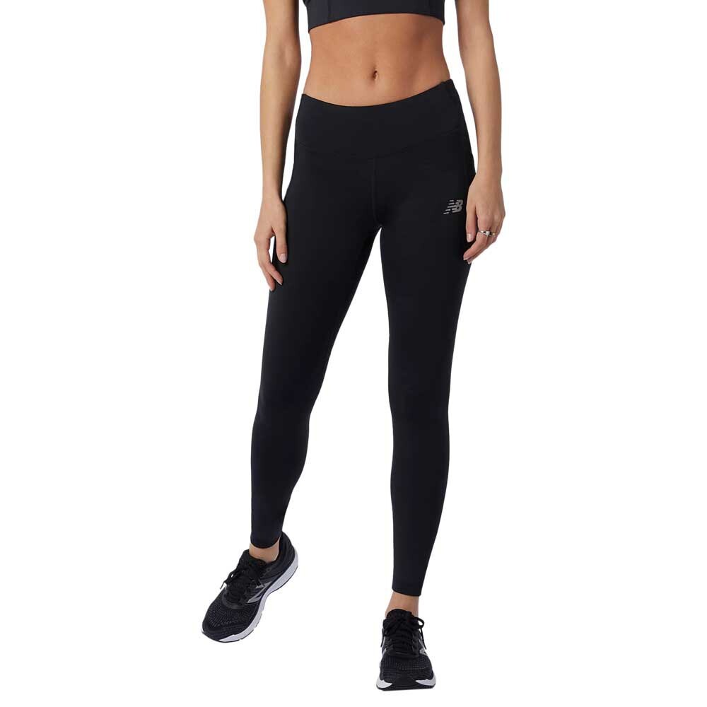 

Тайтсы New Balance Impact Run, черный