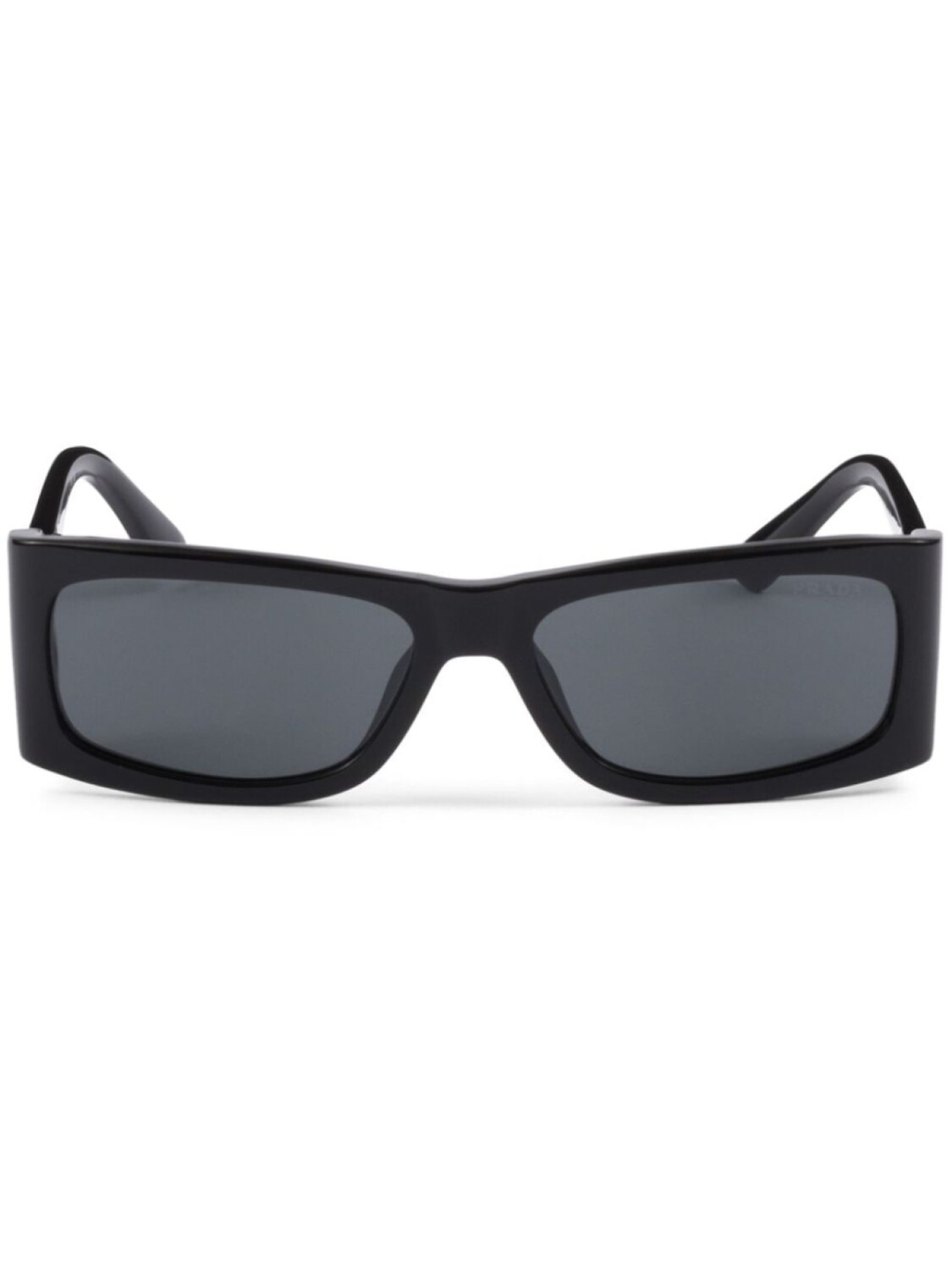 

Солнцезащитные очки Prada Eyewear в прямоугольной оправе, черный