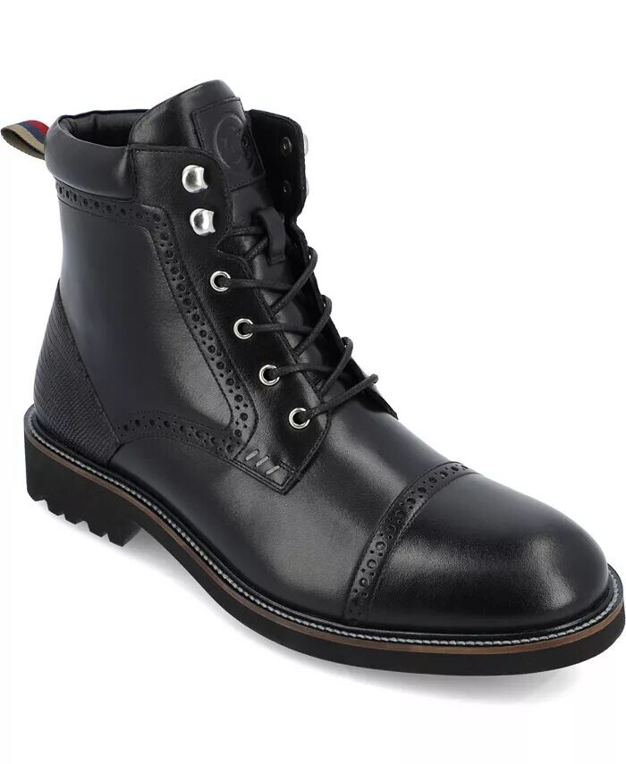 

Мужские ботинки Tyrus Tru Comfort Foam Cap Toe Ankle Boots Thomas & Vine, черный