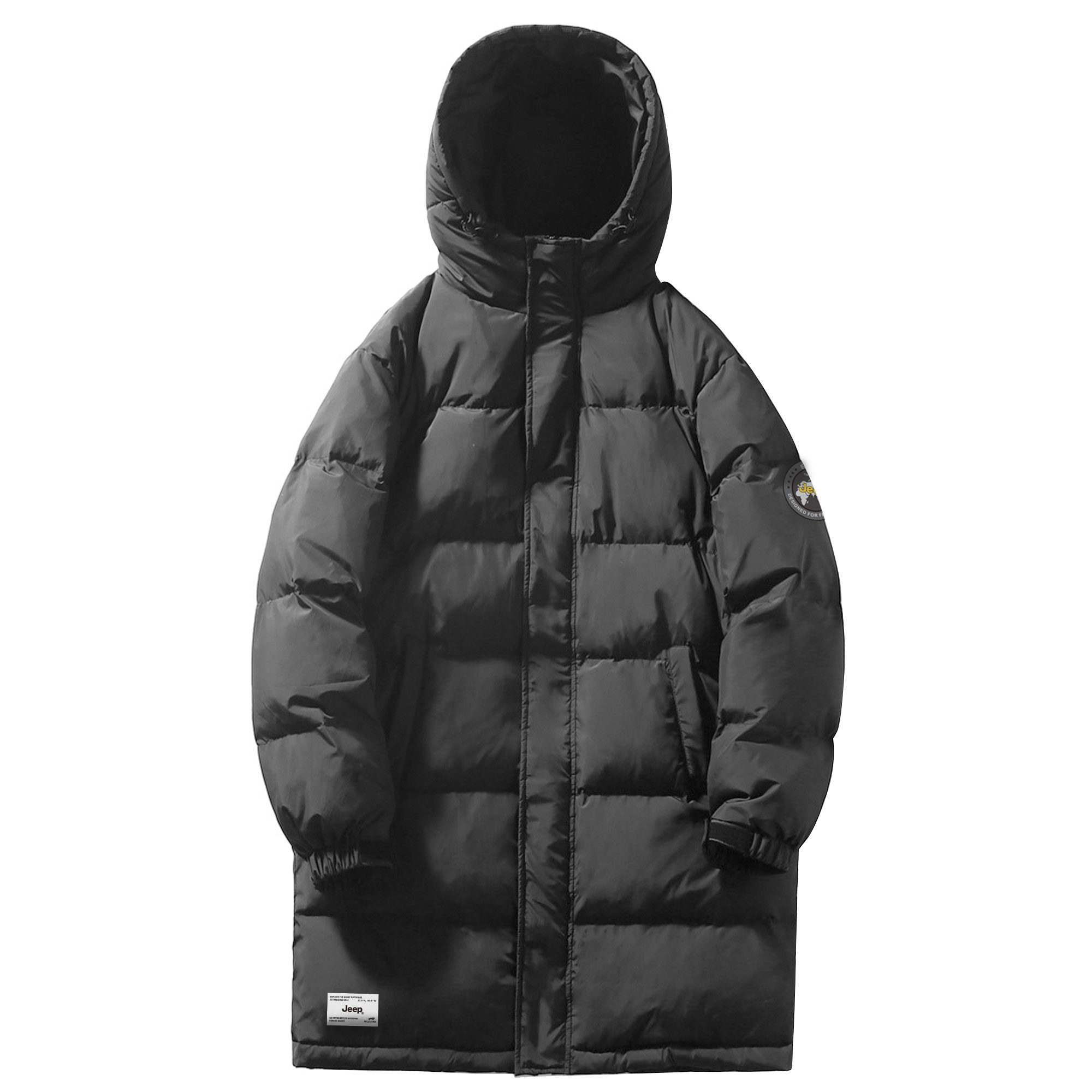 

Пуховик Unisex Jeep, Экрю, Бежевый, Пуховик Unisex Jeep, Экрю