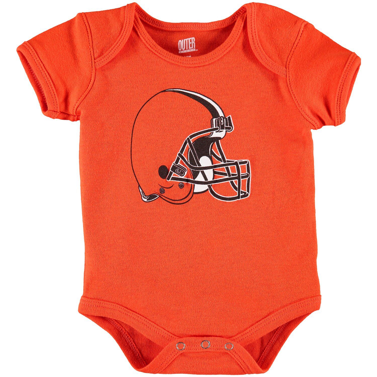 

Оранжевое боди с логотипом Newborn Cleveland Browns Team Outerstuff, Оранжевый, Оранжевое боди с логотипом Newborn Cleveland Browns Team Outerstuff