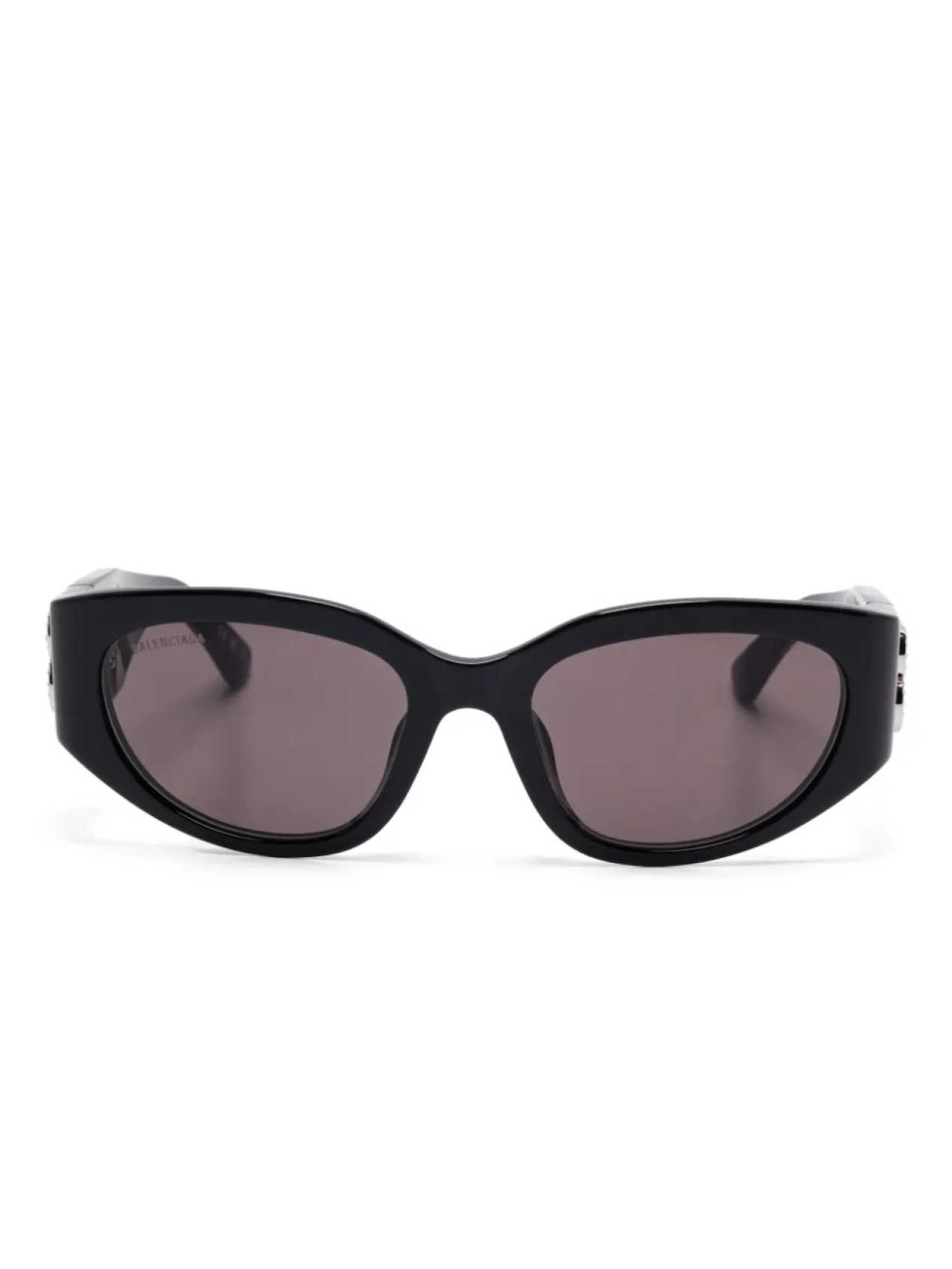

Солнцезащитные очки Bossy Round AF Balenciaga Eyewear, черный