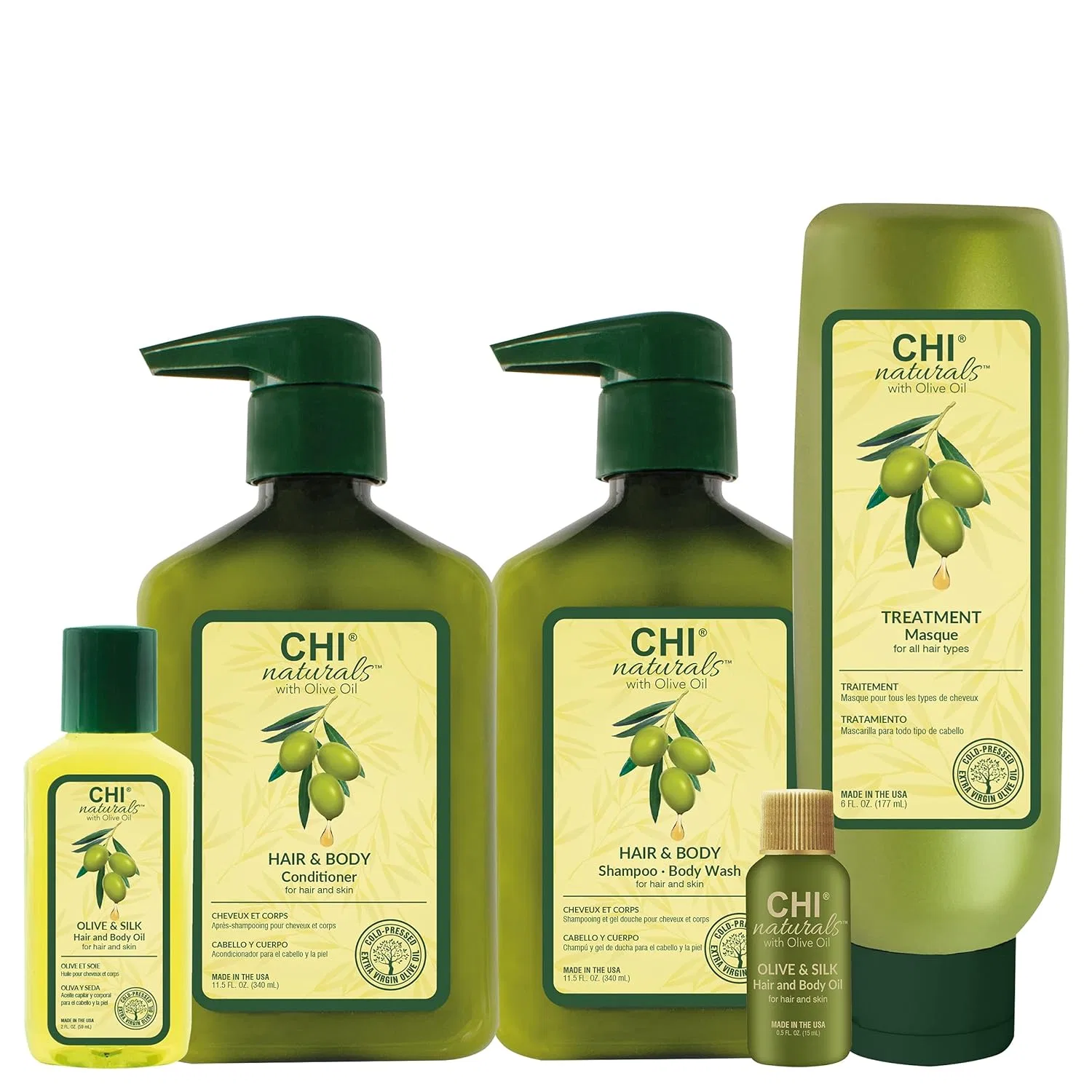 Шампунь-гель для душа CHI Olive Organics Chi — фото 4