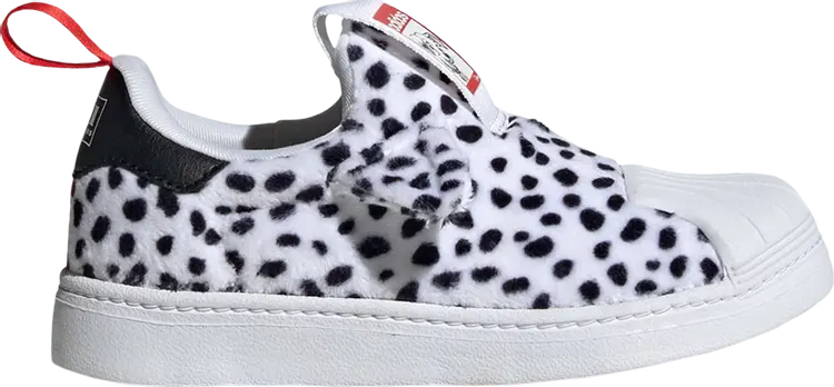 

Кроссовки Disney x Superstar 360 J '101 Dalmatians - Dog Ears', белый