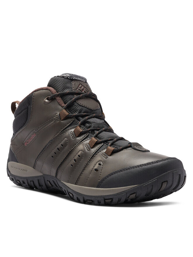 Треккинговые ботинки Columbia Woodburn II Chukka Wp Omni-Heat 2105171, коричневый — фото 2
