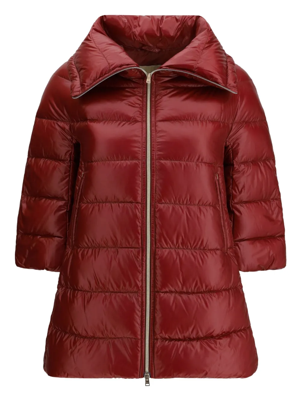 

Стеганая куртка на молнии Herno, красный