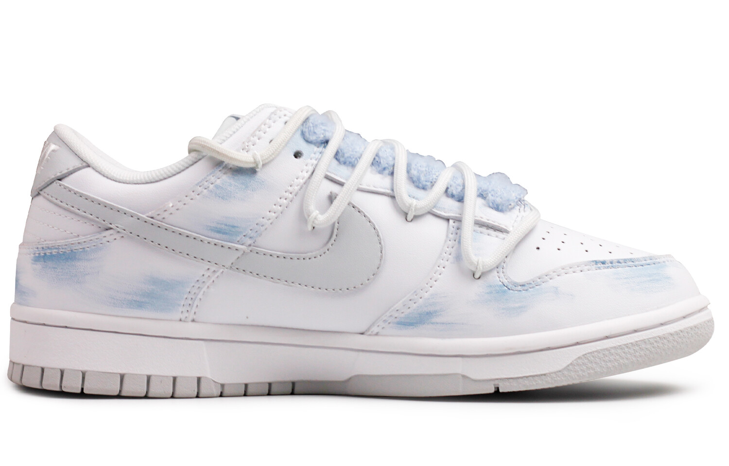

Женские кроссовки для скейтбординга Nike Dunk, White/Blue