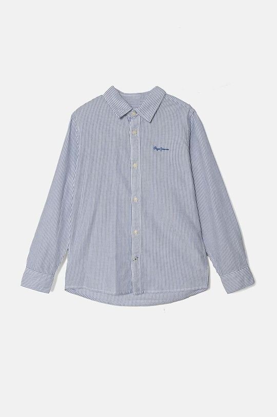 

NARON детская хлопковая рубашка Pepe Jeans, синий