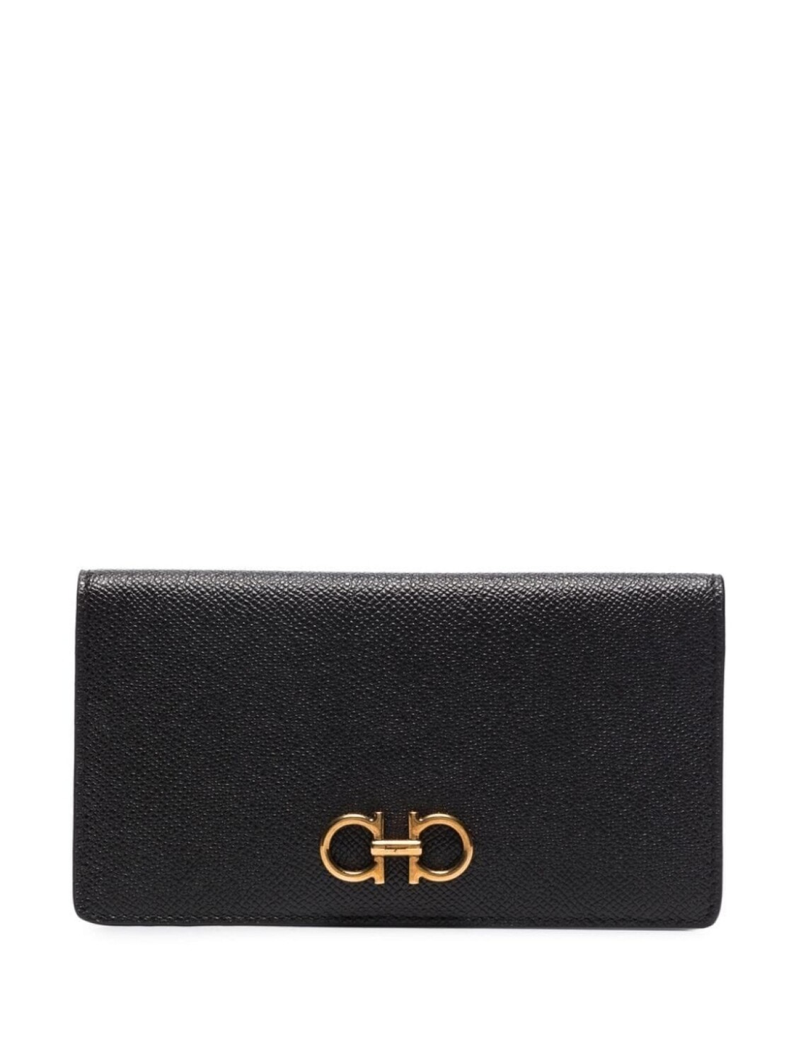 

Ferragamo кошелек с декором Gancini, черный