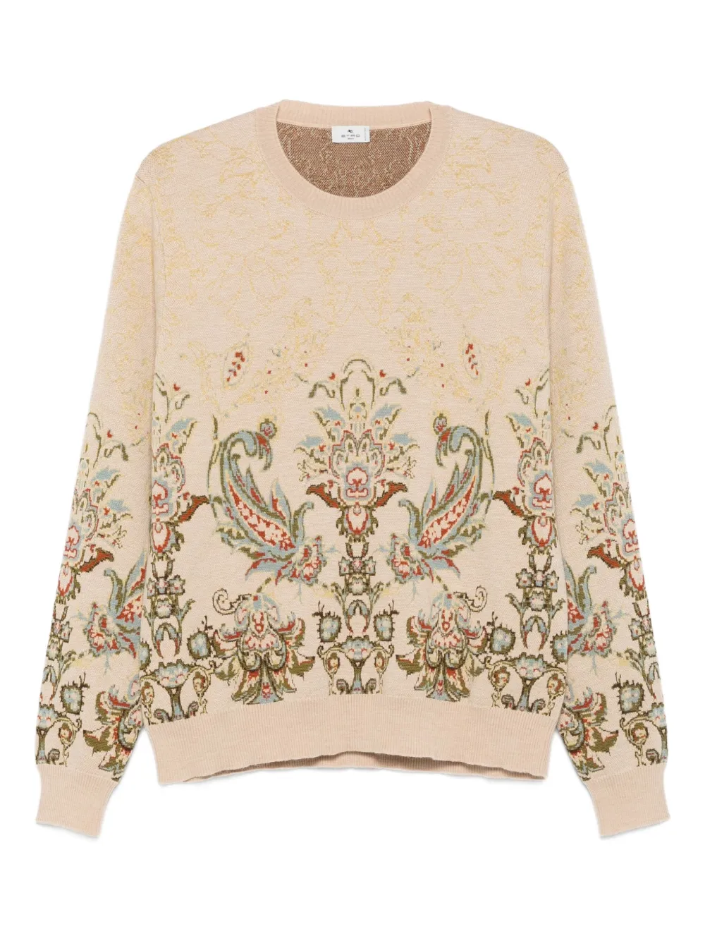 

Свитер с узором пейсли ETRO, нейтральный
