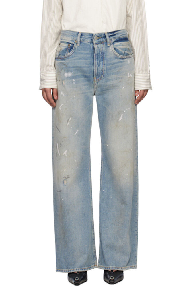 

Синие свободные джинсы 2021F Acne Studios