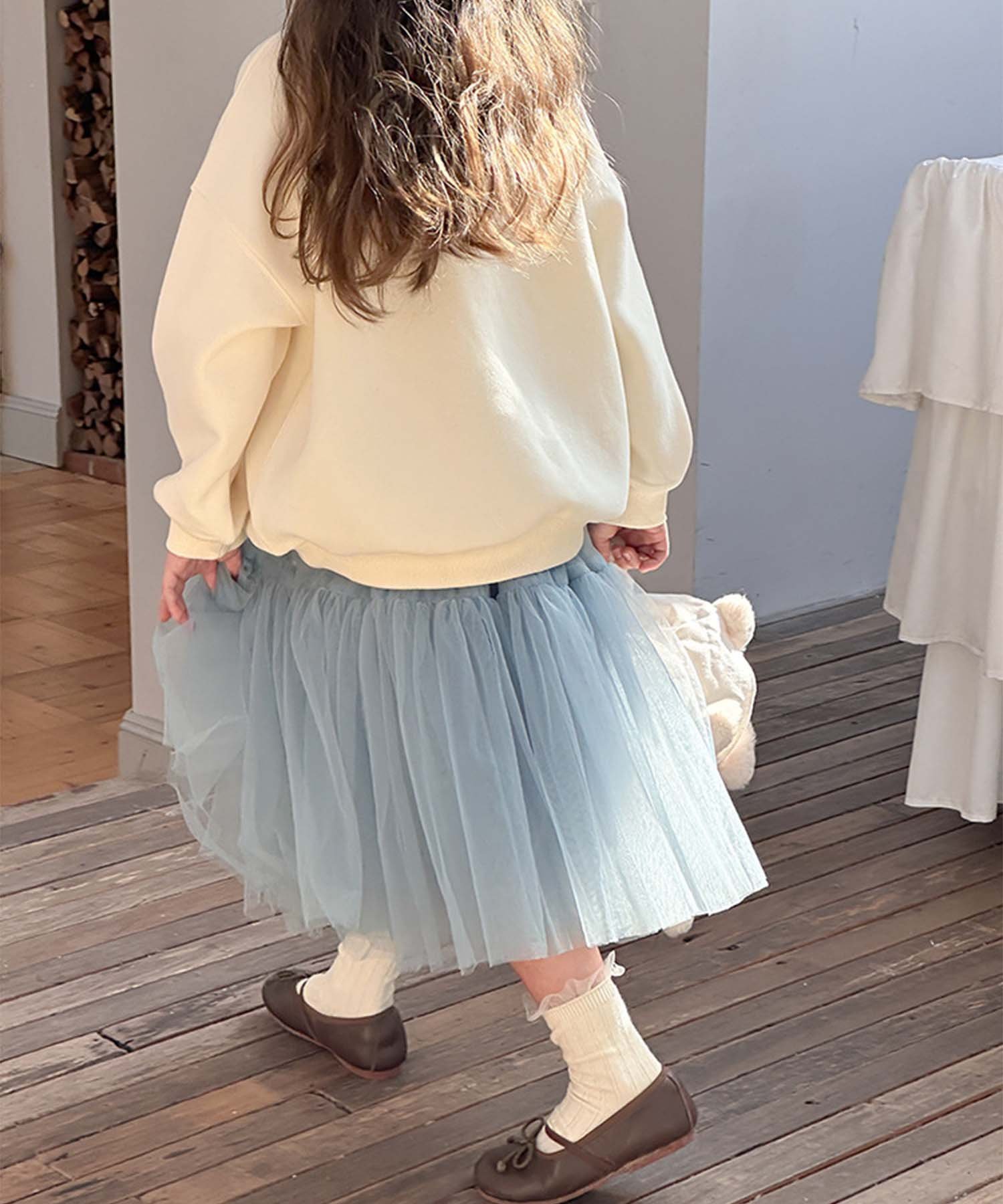 Юбка из тюля Aimoha Kids, blue — фото 2