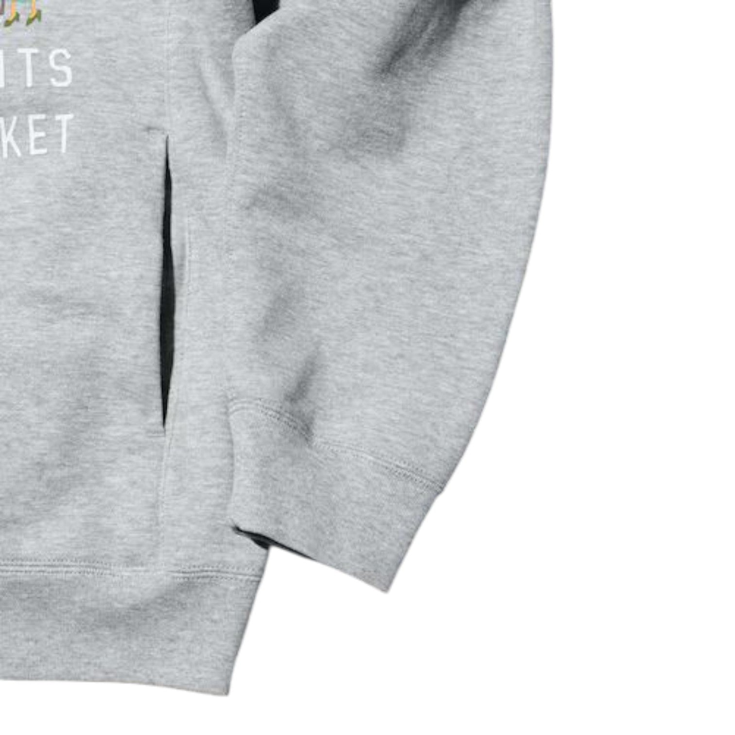 Худи UNIQLO x Cactus Plant Flea Market Spongebob Squarepants Hoodie 'Grey' — фото 3