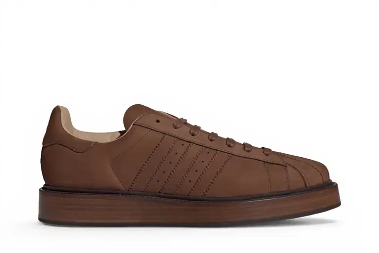Кроссовки Adidas Superstar Lux Made In Italy, коричневый