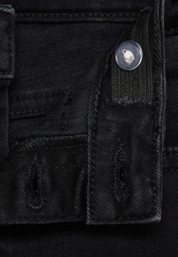 Детские расклешенные джинсы Mango Kids, Black Denim — фото 3