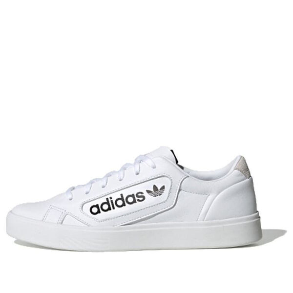 Кроссовки гладкие Adidas, белый