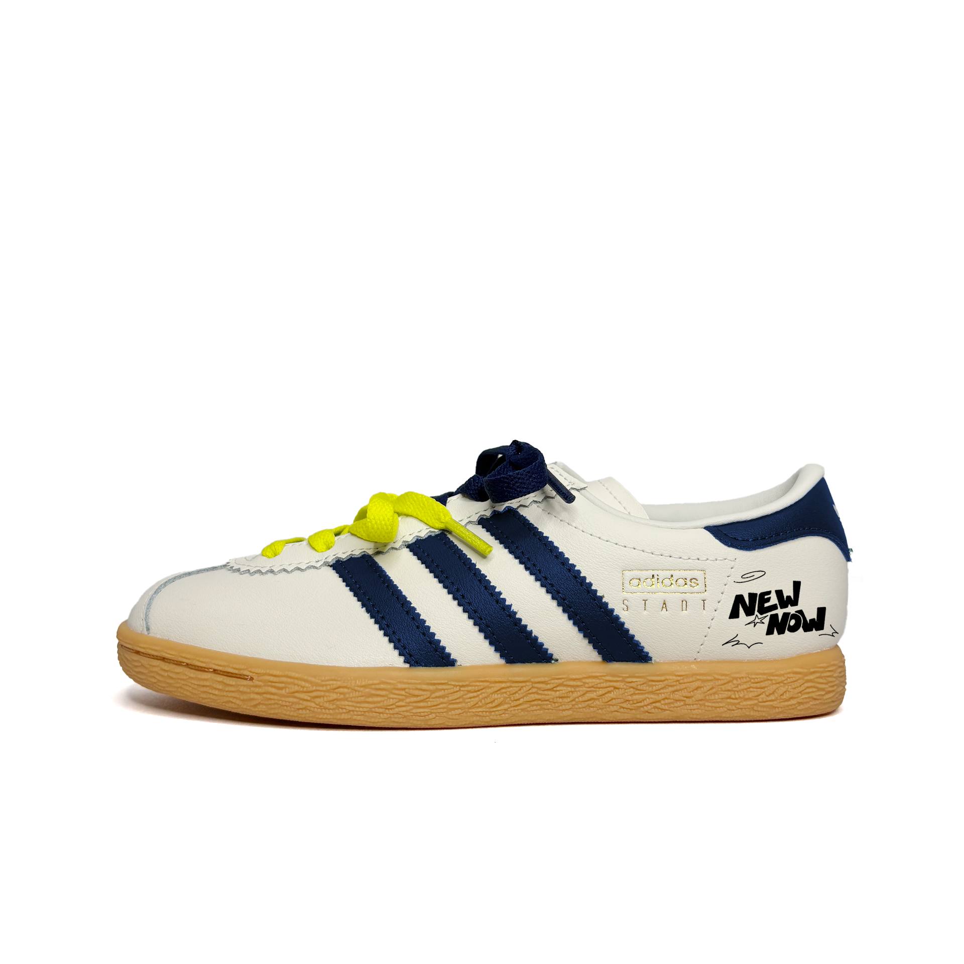 

Adidas Originals Немецкие армейские кроссовки Stadt New Abrasion Resistant Low top Unisex Blue