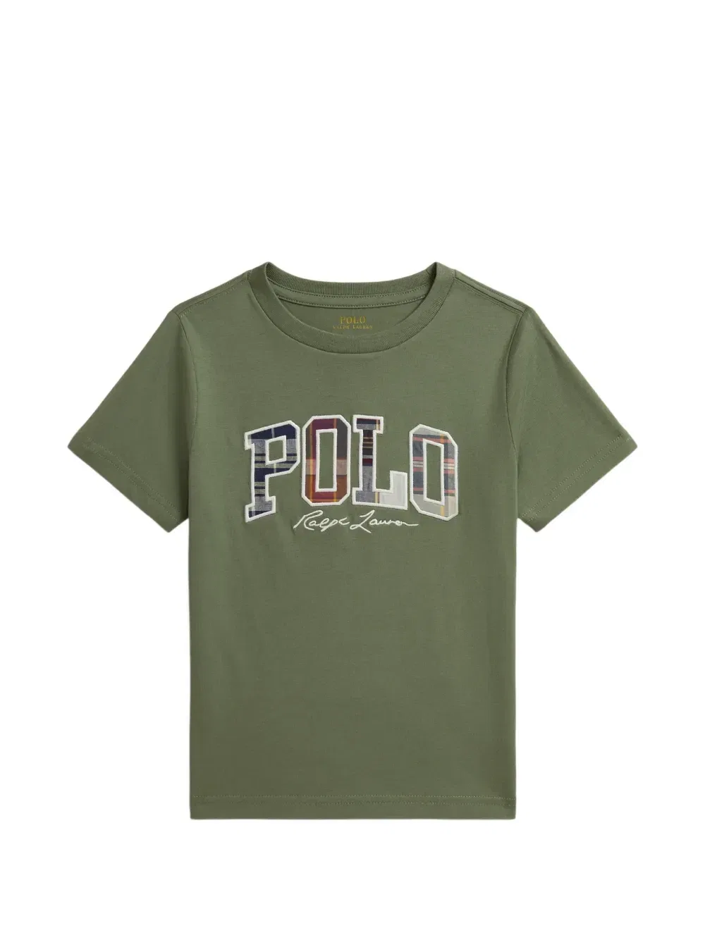 Футболка с логотипом Polo Ralph Lauren Kids, зеленый