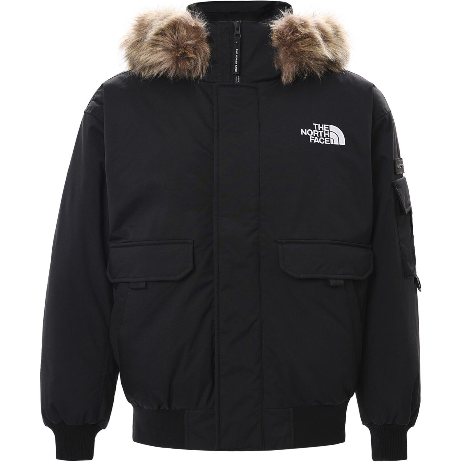 

Стеганая куртка мужская черный The North Face