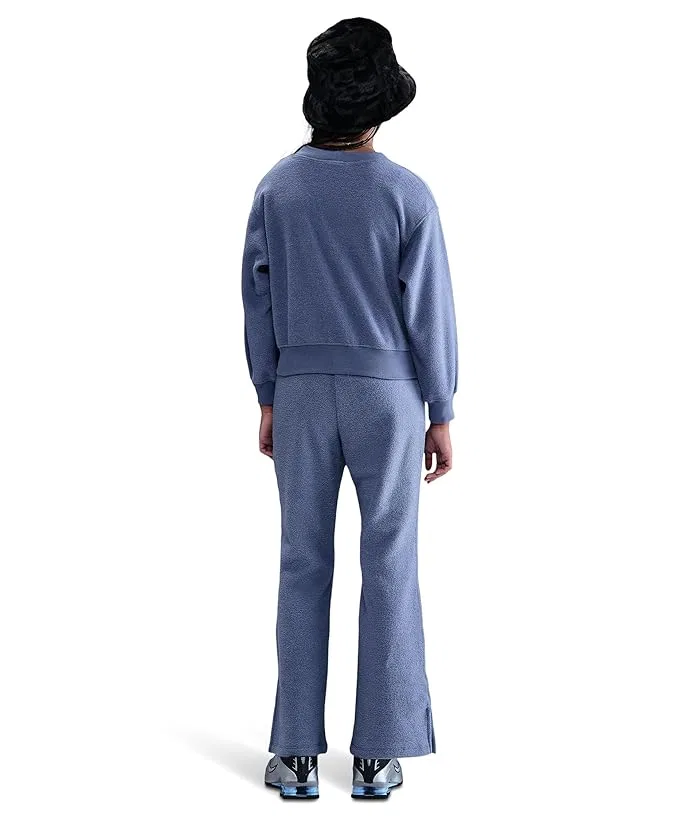 Флисовая кофта с длинным рукавом Sportswear Nike Kids, World Indigo/White — фото 3