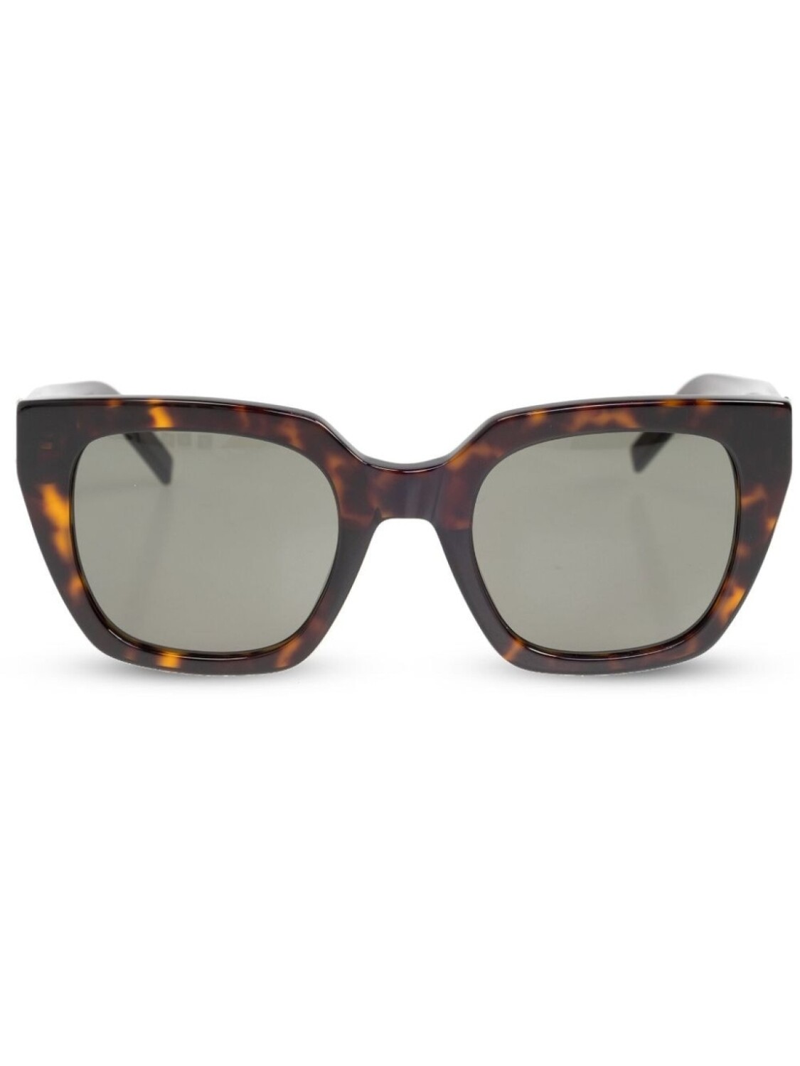 

Солнцезащитные очки с логотипом Saint Laurent Eyewear, коричневый