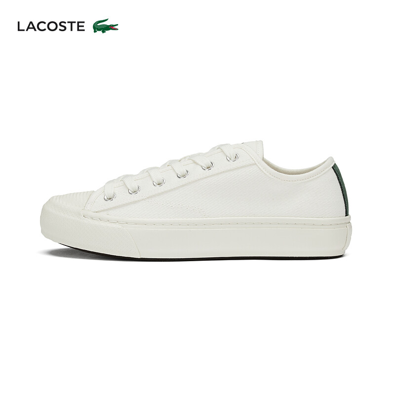 

Кеды мужские Lacoste из крокодиловой кожи, черный / белый