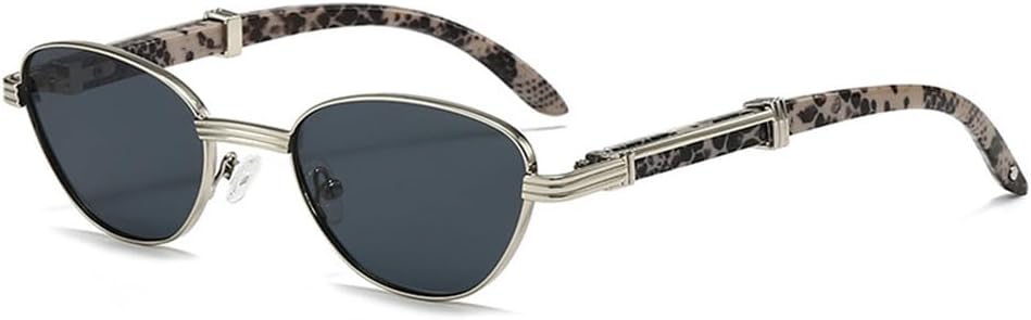 

Женские солнцезащитные очки «кошачий глаз» с прозрачными градиентными линзами, мужские очки с защитой от УФ-излучения UV400 для занятий спортом на открытом воздухе, бега и езды на велосипеде generic, Silver Gray