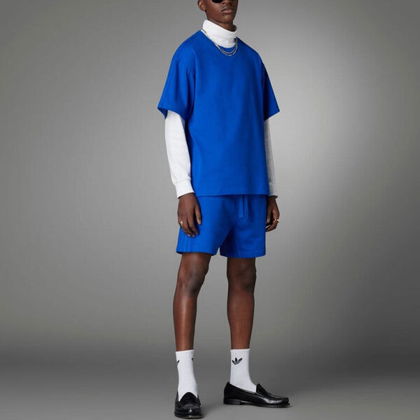 Футболка adidas Blue Version Essential French Terry T-Shirt 'Blue', синий — фото 4