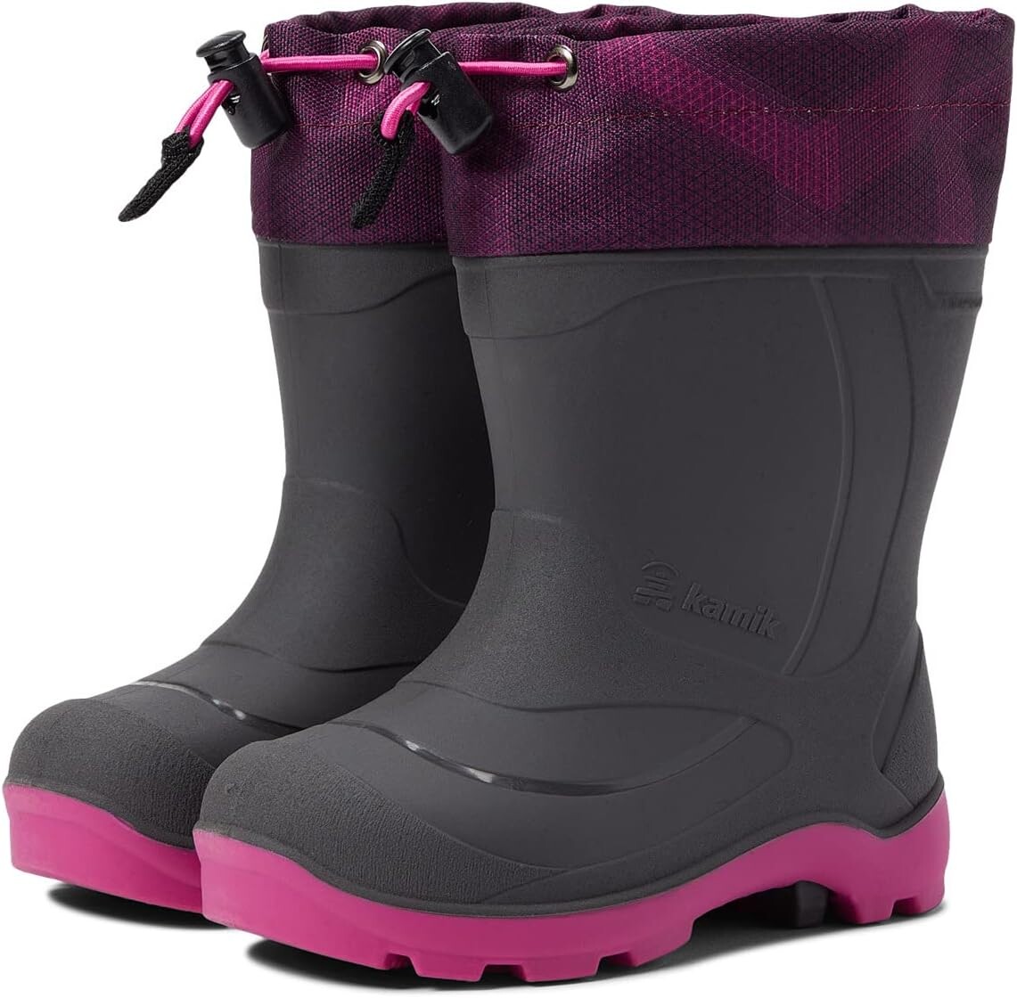 

Зимние ботинки Snobuster 2 Kamik, цвет Black/Charcoal/Magenta
