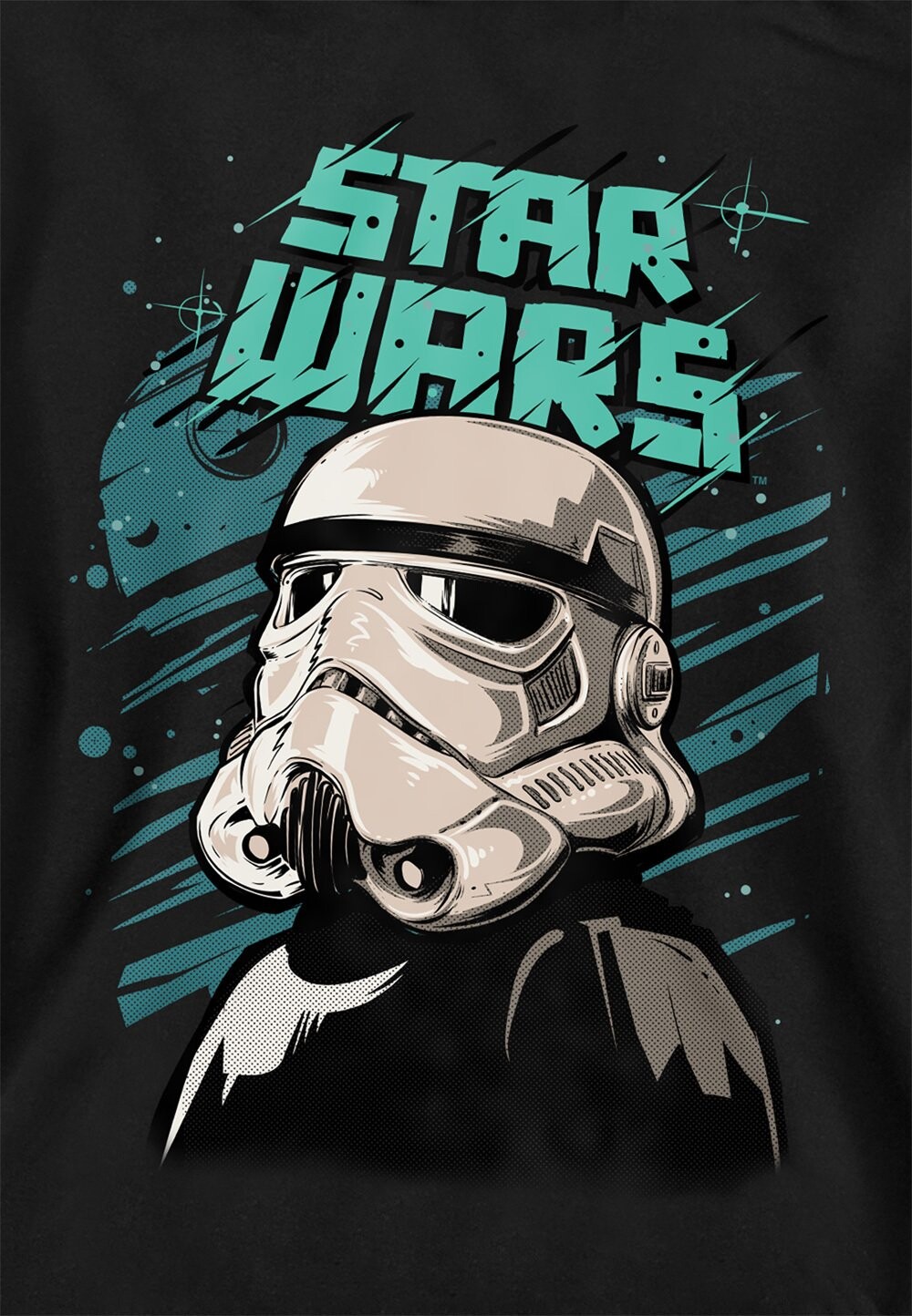 

Толстовка STAR WARS TROOPER STREET GLARE PRINT Star Wars, черный