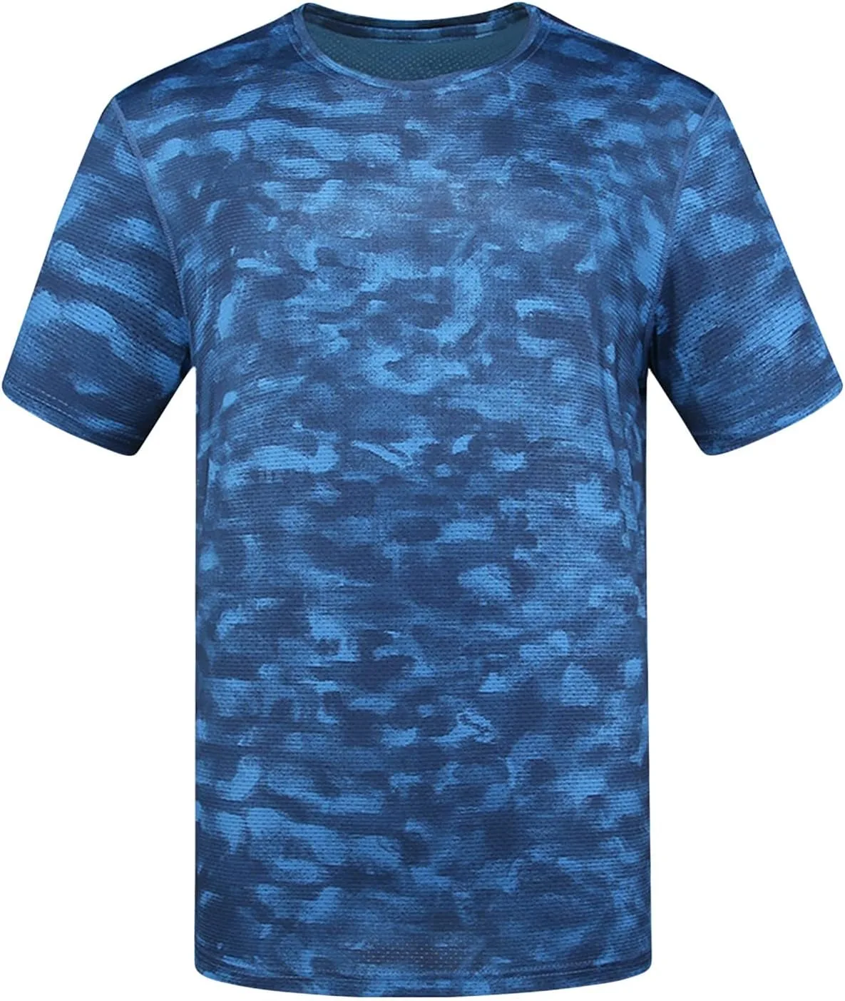 

Maiyifu-GJ мужская легкая футболка Camo с коротким рукавом для тренировок