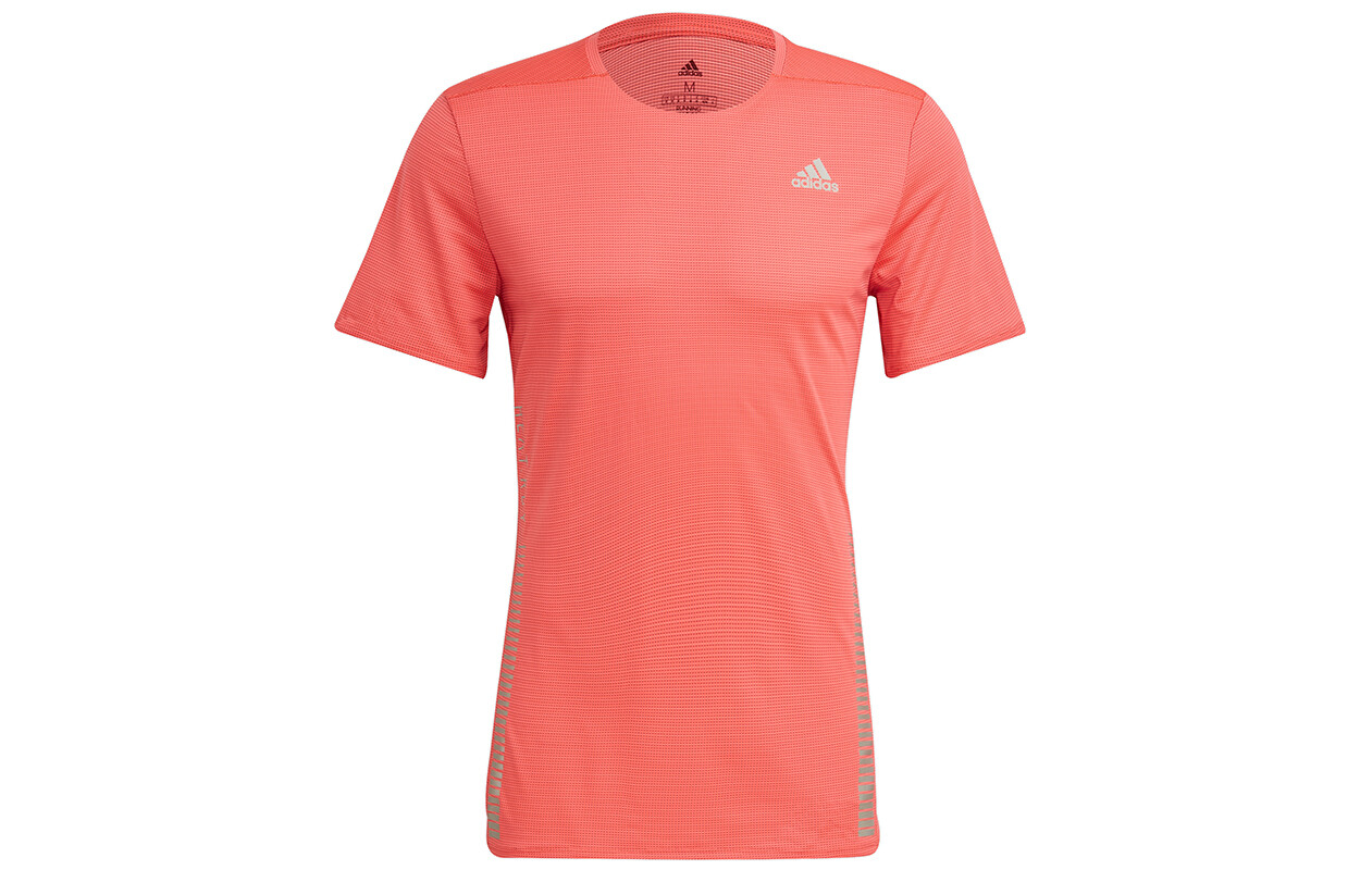 

Футболка мужская ярко-розовая флуоресцентная Adidas, розовый