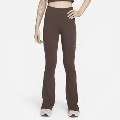

Леггинсы Nike Sportswear Chill Knit, цвет Baroque Brown/Sail
