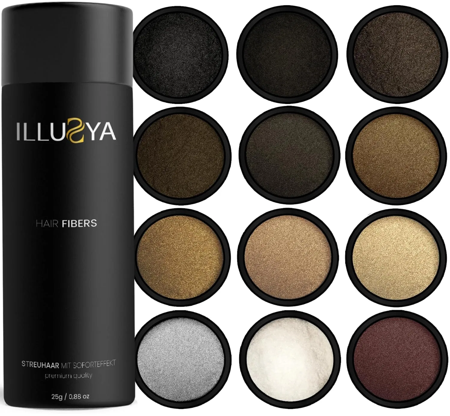 Волокна для загущения волос «Scatter Hair» от Illusya Illusya, #2. Dark Brown