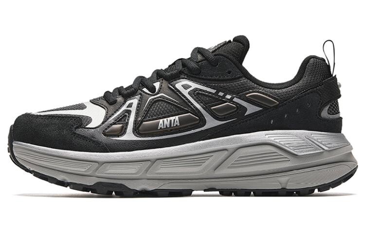 

Кроссовки ANTA Engine Lifestyle Shoes Men Low-top Black/Gray, черный/серый