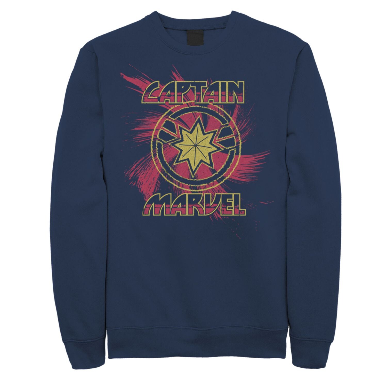 

Мужской свитшот с логотипом Captain Splatter Marvel