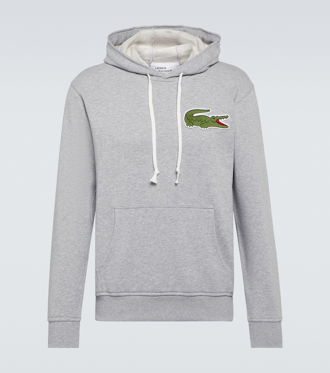 

Худи lacoste из хлопка Comme Des Garçons Shirt, серый