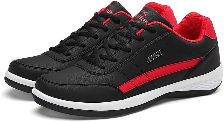 

Мужские кроссовки на шнуровке - повседневные, стильные и удобные для ходьбы, легкие низкие кроссовки для мужчин Hhhchpm, черный