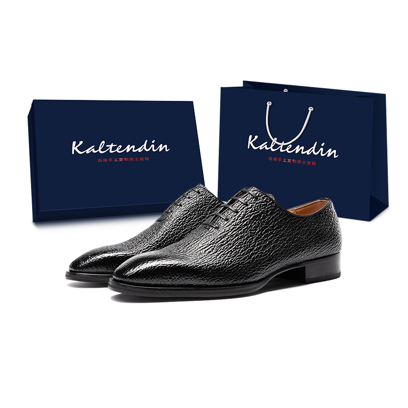 

Kaltendin Мужские черные классические туфли черные [в коробке], цвет Black[Box]