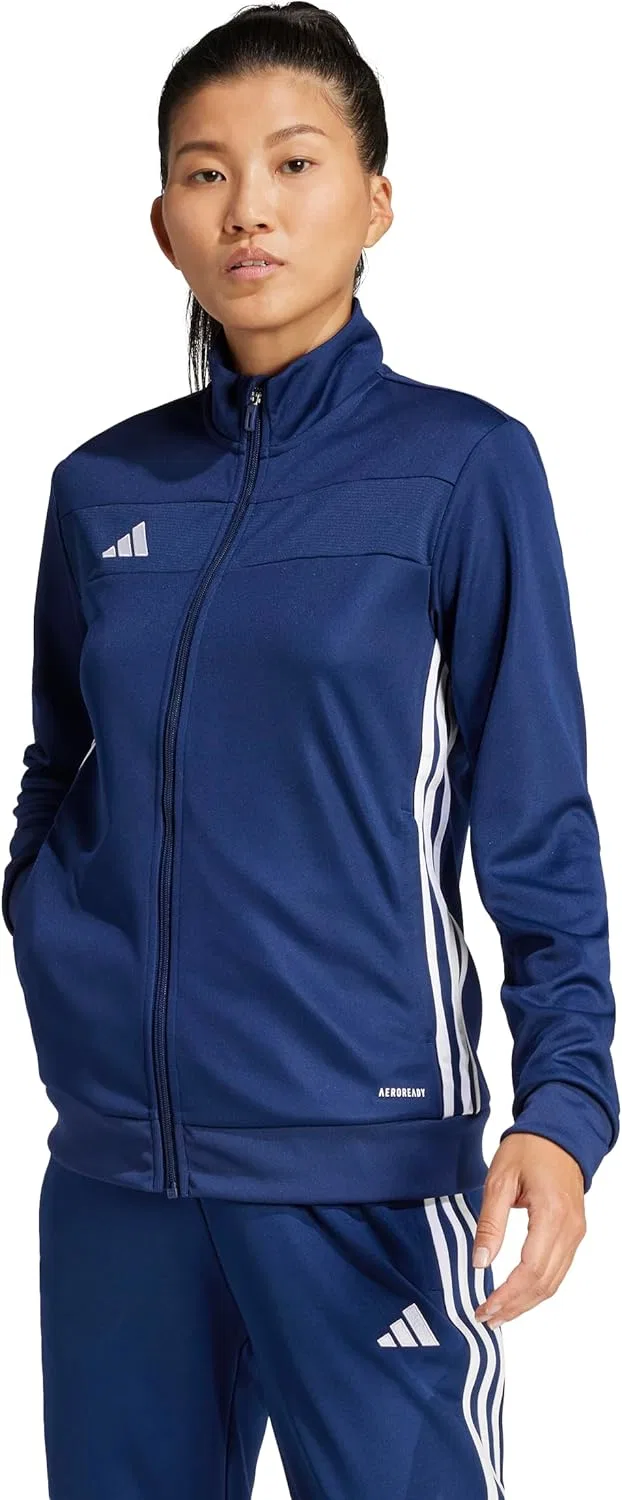 Тренировочная куртка adidas Team Navy Blue/White — фото 3