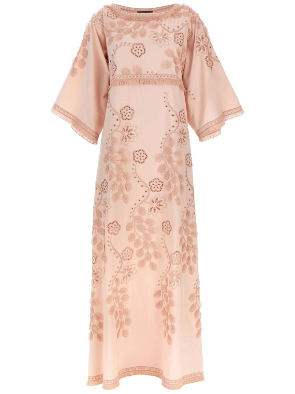

Платье макси Alberta Ferretti Sangallo, розовый