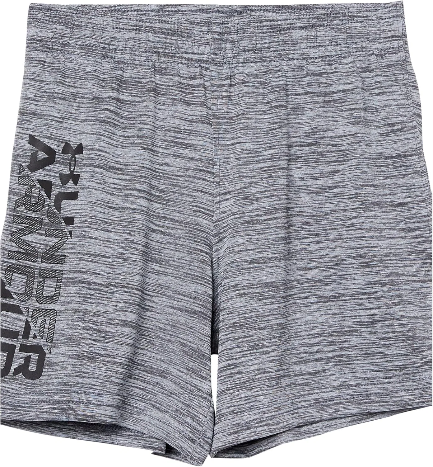 Детские шорты Under Armour Performance Tech с эластичным поясом, легкие и быстросохнущие, Blac/Gray Sig — фото 2