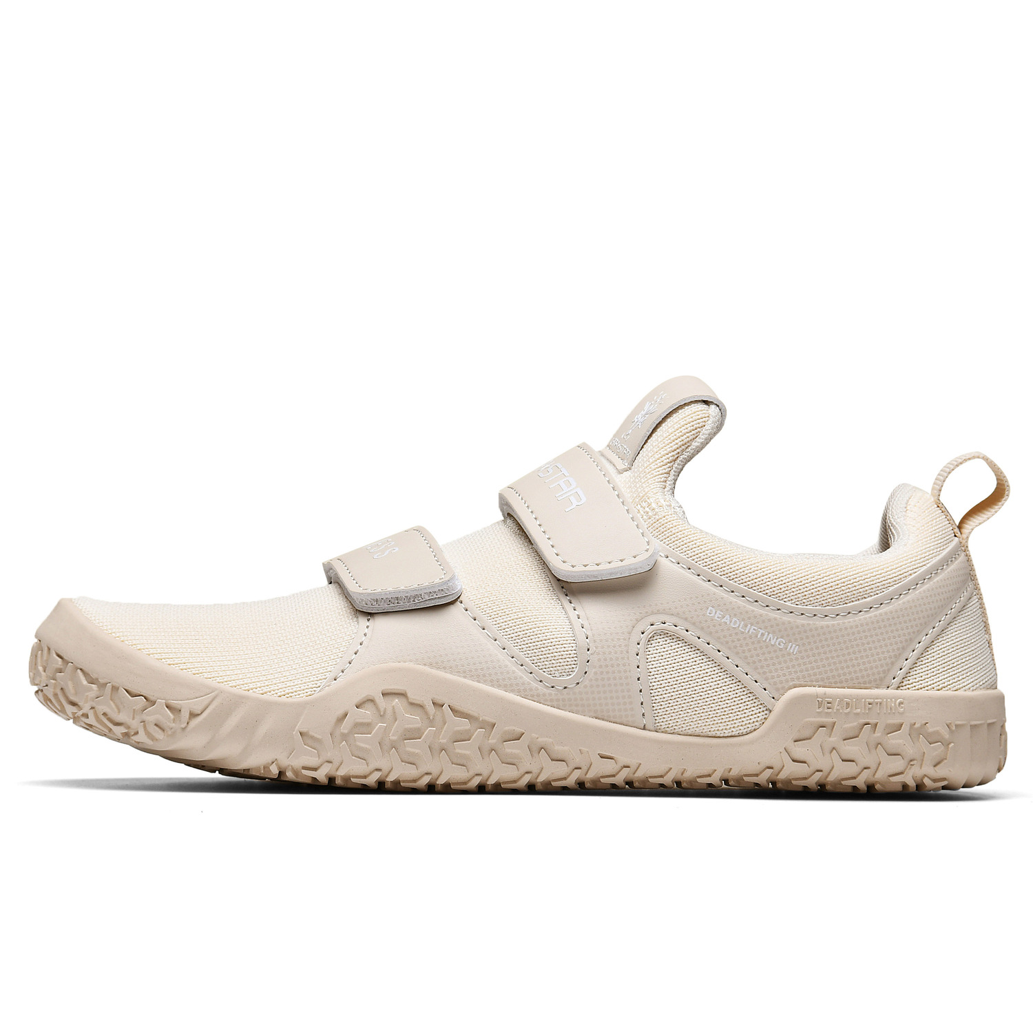 

LARA STAR Устойчивые к скольжению и истиранию дышащие низкие кроссовки для тренировок унисекс экрю, цвет Ecru[Wide Last Training/Comfort Fit/Includes Shoe Bag]